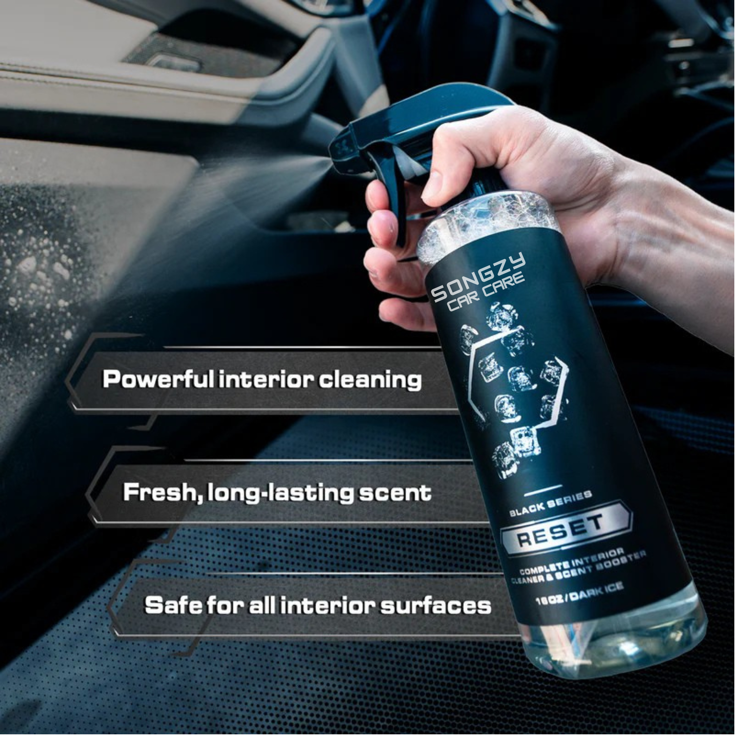 SONGZY RESET INTERIOR CLEANER & SCENT BOOSTER